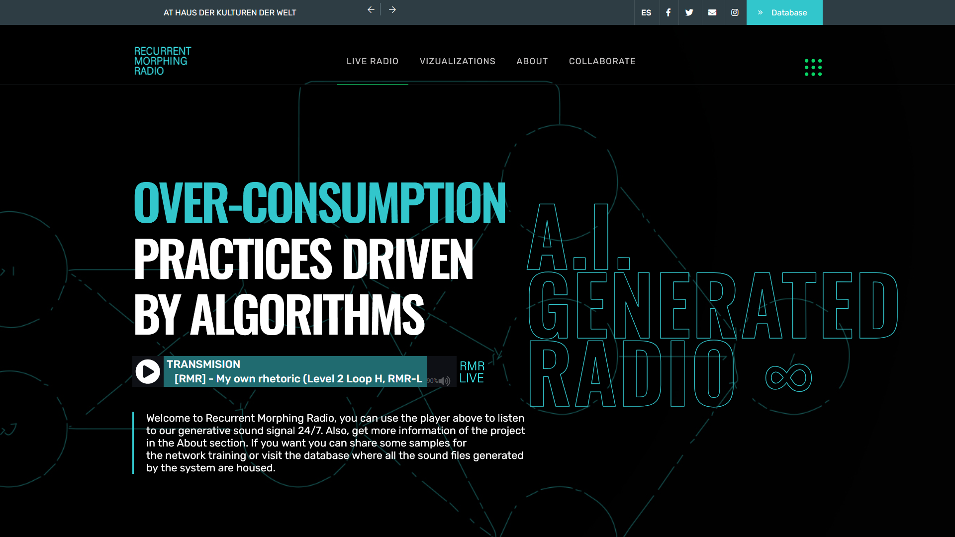Recurrent Morphing Radio